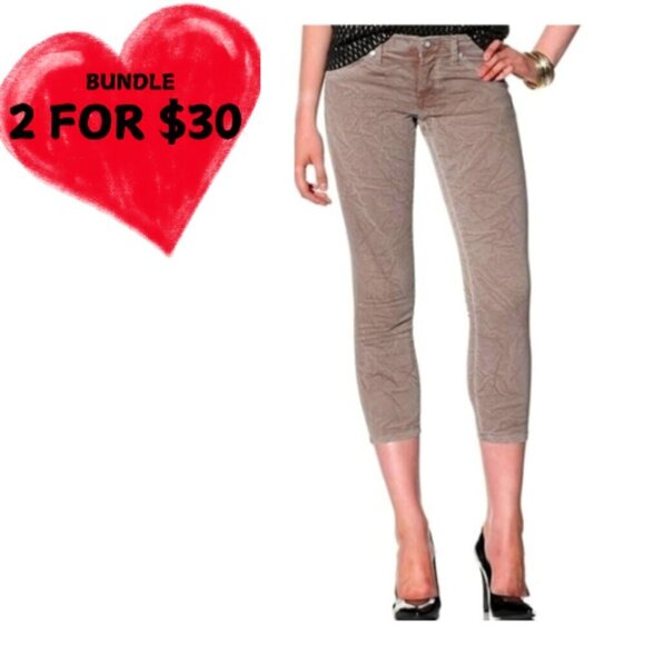 David Kahn Lana Crop Skinny Premium Jean Women's size 27. - Picture 1 of 10